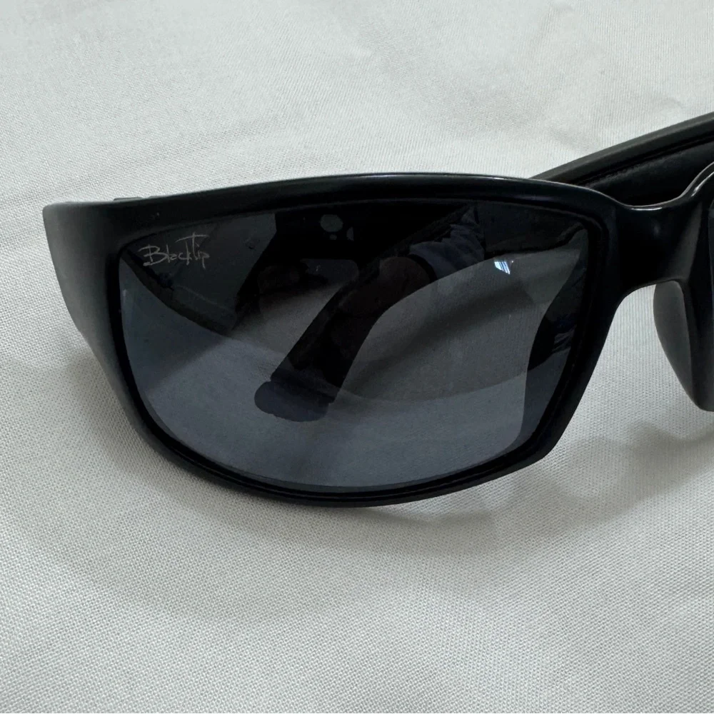BLACKTIP BLACK POLAR WRAP AUTHENTIC SUNGLASSES